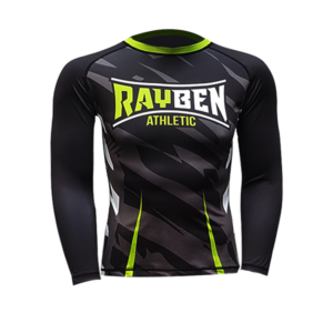 rayben-zero-rashguard-langarm-schwarz-gruen-1-front