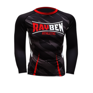 rayben_zero_rashguard_langarm_schwarz_rot_1-front